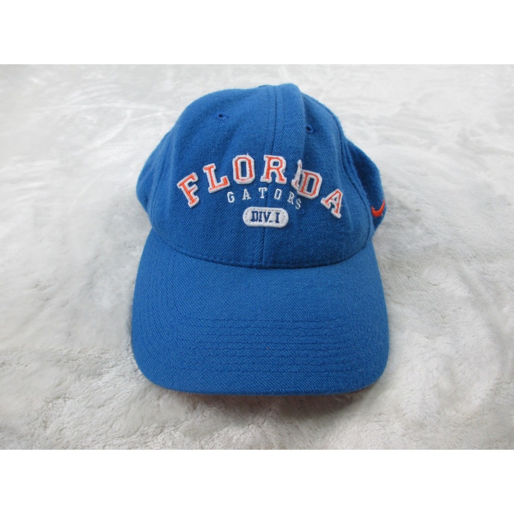 Florida Gators Cap Hat Mens Blue Adjustable Wool Nike UF Football NCAA